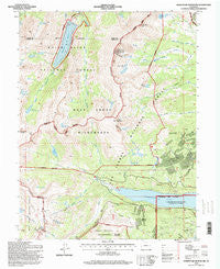 Homestake Reservoir Colorado Historical topographic map, 1:24000 scale, 7.5 X 7.5 Minute, Year 1994
