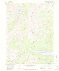 Homestake Reservoir Colorado Historical topographic map, 1:24000 scale, 7.5 X 7.5 Minute, Year 1970