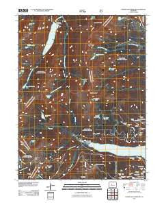 Homestake Reservoir Colorado Historical topographic map, 1:24000 scale, 7.5 X 7.5 Minute, Year 2011