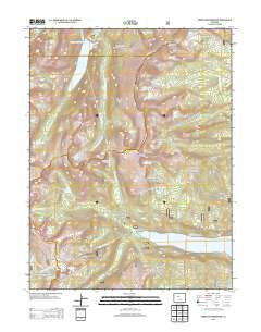 Homestake Reservoir Colorado Historical topographic map, 1:24000 scale, 7.5 X 7.5 Minute, Year 2013