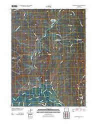 Hooker Mountain Colorado Historical topographic map, 1:24000 scale, 7.5 X 7.5 Minute, Year 2010