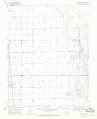 Hooper East Colorado Historical topographic map, 1:24000 scale, 7.5 X 7.5 Minute, Year 1968