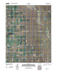 Hooper East Colorado Historical topographic map, 1:24000 scale, 7.5 X 7.5 Minute, Year 2010