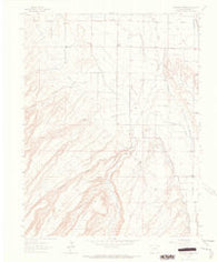 Hoovers Corner Colorado Historical topographic map, 1:24000 scale, 7.5 X 7.5 Minute, Year 1962