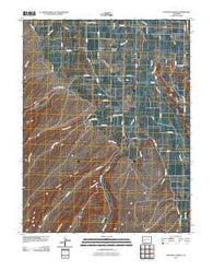 Hoovers Corner Colorado Historical topographic map, 1:24000 scale, 7.5 X 7.5 Minute, Year 2010