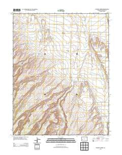 Hoovers Corner Colorado Historical topographic map, 1:24000 scale, 7.5 X 7.5 Minute, Year 2013