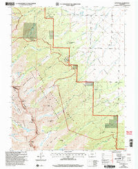Horn Peak Colorado Historical topographic map, 1:24000 scale, 7.5 X 7.5 Minute, Year 2001