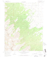 Horn Peak Colorado Historical topographic map, 1:24000 scale, 7.5 X 7.5 Minute, Year 1959