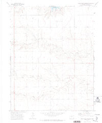 Horse Creek Springs Colorado Historical topographic map, 1:24000 scale, 7.5 X 7.5 Minute, Year 1971