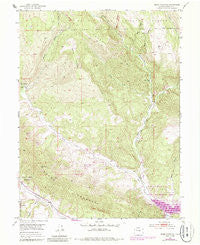 Horse Mountain Colorado Historical topographic map, 1:24000 scale, 7.5 X 7.5 Minute, Year 1952