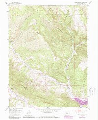 Horse Mountain Colorado Historical topographic map, 1:24000 scale, 7.5 X 7.5 Minute, Year 1952