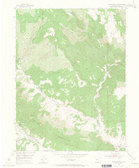 Horse Mountain Colorado Historical topographic map, 1:24000 scale, 7.5 X 7.5 Minute, Year 1952