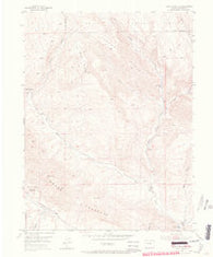 Horse Mountain Colorado Historical topographic map, 1:24000 scale, 7.5 X 7.5 Minute, Year 1952