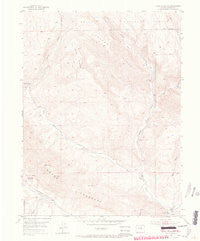 Horse Mountain Colorado Historical topographic map, 1:24000 scale, 7.5 X 7.5 Minute, Year 1952