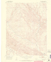 Horse Mountain Colorado Historical topographic map, 1:24000 scale, 7.5 X 7.5 Minute, Year 1952