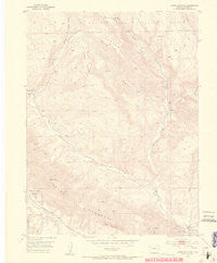 Horse Mountain Colorado Historical topographic map, 1:24000 scale, 7.5 X 7.5 Minute, Year 1952