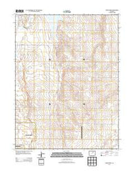 Horse Creek Colorado Historical topographic map, 1:24000 scale, 7.5 X 7.5 Minute, Year 2013
