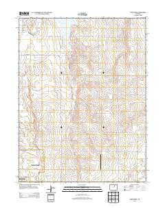 Horse Creek Colorado Historical topographic map, 1:24000 scale, 7.5 X 7.5 Minute, Year 2013