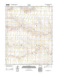 Horse Creek Springs Colorado Historical topographic map, 1:24000 scale, 7.5 X 7.5 Minute, Year 2013