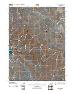Horse Gulch Colorado Historical topographic map, 1:24000 scale, 7.5 X 7.5 Minute, Year 2010