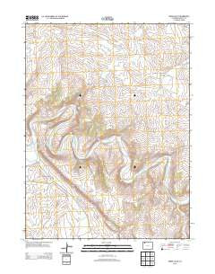 Horse Gulch Colorado Historical topographic map, 1:24000 scale, 7.5 X 7.5 Minute, Year 2013