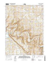 Horse Gulch Colorado Current topographic map, 1:24000 scale, 7.5 X 7.5 Minute, Year 2016