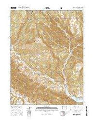 Horse Mountain Colorado Current topographic map, 1:24000 scale, 7.5 X 7.5 Minute, Year 2016