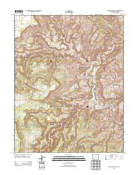 Horse Range Mesa Colorado Historical topographic map, 1:24000 scale, 7.5 X 7.5 Minute, Year 2013