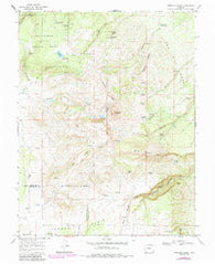 Horsefly Peak Colorado Historical topographic map, 1:24000 scale, 7.5 X 7.5 Minute, Year 1967