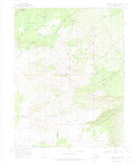 Horsefly Peak Colorado Historical topographic map, 1:24000 scale, 7.5 X 7.5 Minute, Year 1967