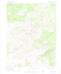 Horsefly Peak Colorado Historical topographic map, 1:24000 scale, 7.5 X 7.5 Minute, Year 1967