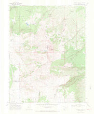 Horsefly Peak Colorado Historical topographic map, 1:24000 scale, 7.5 X 7.5 Minute, Year 1967