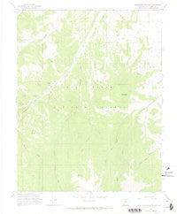 Horseshoe Mountain Colorado Historical topographic map, 1:24000 scale, 7.5 X 7.5 Minute, Year 1967