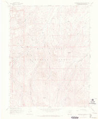 Horseshoe Mountain Colorado Historical topographic map, 1:24000 scale, 7.5 X 7.5 Minute, Year 1967