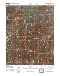 Horseshoe Mountain Colorado Historical topographic map, 1:24000 scale, 7.5 X 7.5 Minute, Year 2011