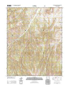 Horseshoe Mountain Colorado Historical topographic map, 1:24000 scale, 7.5 X 7.5 Minute, Year 2013