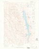 Horsetooth Reservoir Colorado Historical topographic map, 1:24000 scale, 7.5 X 7.5 Minute, Year 1962