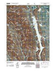 Horsetooth Reservoir Colorado Historical topographic map, 1:24000 scale, 7.5 X 7.5 Minute, Year 2011