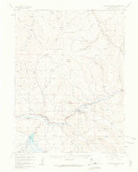 Hot Sulpher Springs Colorado Historical topographic map, 1:62500 scale, 15 X 15 Minute, Year 1957