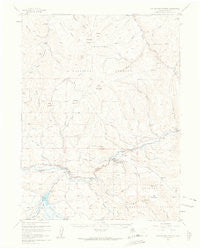 Hot Sulpher Springs Colorado Historical topographic map, 1:62500 scale, 15 X 15 Minute, Year 1957