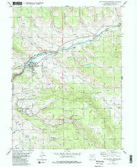 Hot Sulphur Springs Colorado Historical topographic map, 1:24000 scale, 7.5 X 7.5 Minute, Year 1980