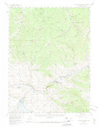 Hot Sulphur Springs Colorado Historical topographic map, 1:62500 scale, 15 X 15 Minute, Year 1957