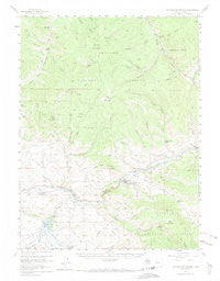 Hot Sulphur Springs Colorado Historical topographic map, 1:62500 scale, 15 X 15 Minute, Year 1957