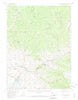 Hot Sulphur Springs Colorado Historical topographic map, 1:62500 scale, 15 X 15 Minute, Year 1957