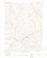 Hot Sulphur Springs Colorado Historical topographic map, 1:62500 scale, 15 X 15 Minute, Year 1957