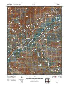 Hotchkiss Colorado Historical topographic map, 1:24000 scale, 7.5 X 7.5 Minute, Year 2010