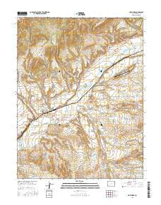 Hotchkiss Colorado Current topographic map, 1:24000 scale, 7.5 X 7.5 Minute, Year 2016