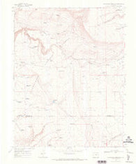 Hotchkiss Reservoir Colorado Historical topographic map, 1:24000 scale, 7.5 X 7.5 Minute, Year 1967