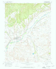 Hotchkiss Colorado Historical topographic map, 1:24000 scale, 7.5 X 7.5 Minute, Year 1967