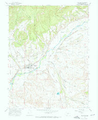Hotchkiss Colorado Historical topographic map, 1:24000 scale, 7.5 X 7.5 Minute, Year 1967